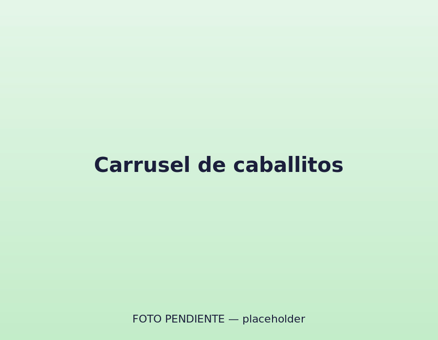 Carrusel en la zona de movimiento